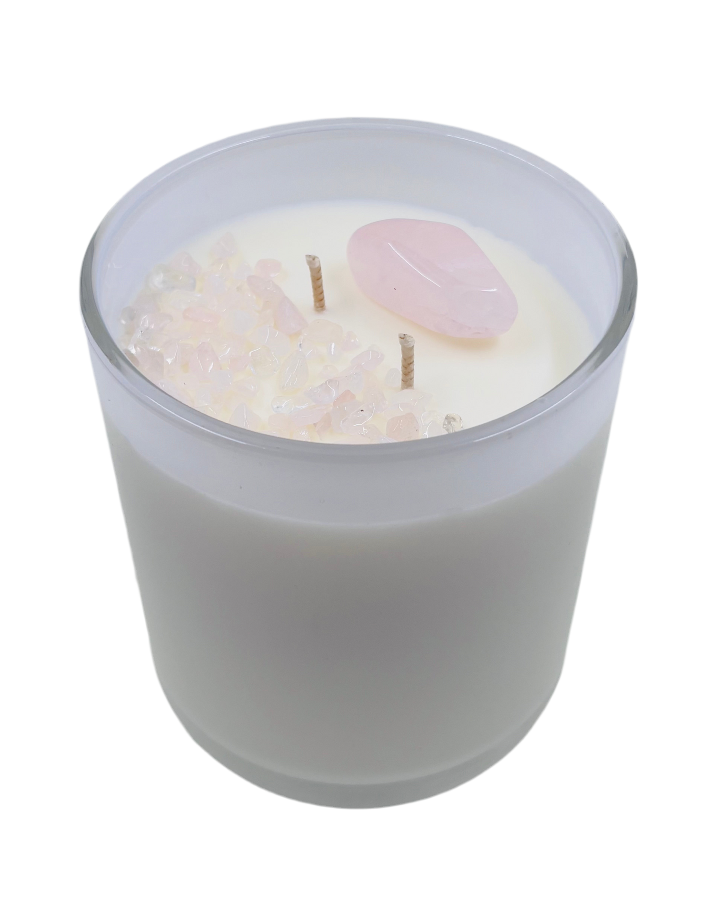 Love and Positivity – Sandalwood, Orchid and Vanilla with Rose Quartz