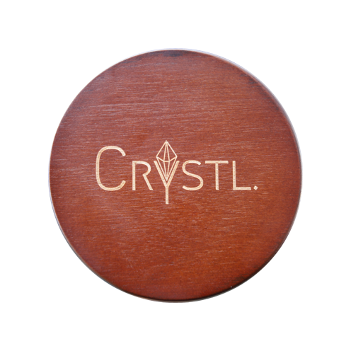Crystl. Candles wooden lid to go on top of our crystal candles.