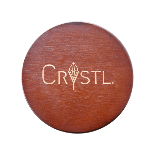 Crystl. Candles wooden lid to go on top of our crystal candles.