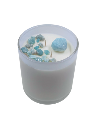 Calm  – Sea Salt and Driftwood with Amazonite