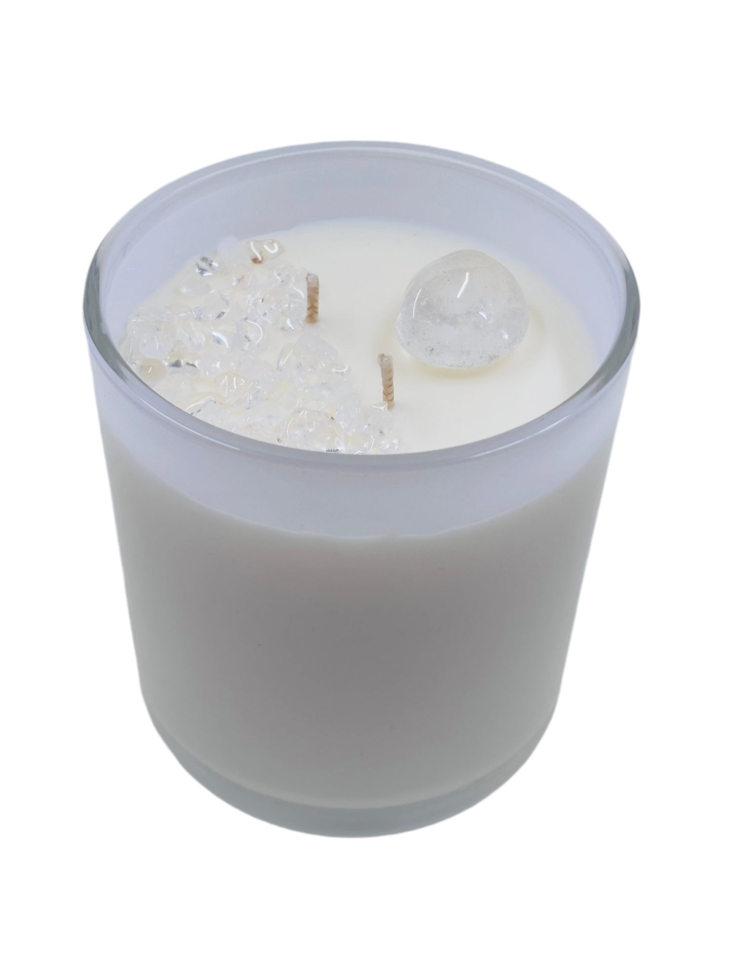 Energise – Lemongrass, Pineapple and Coconut with Clear Quartz