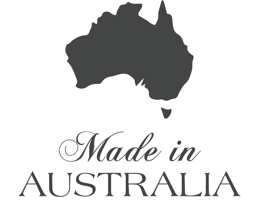 Made In Australia Brand Icon for Crystl. Candles
