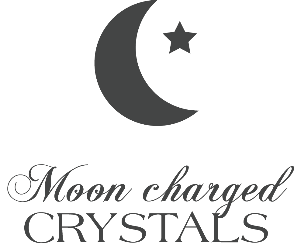 Moon Charged Crystals Brand Icon for Crystl. Candles