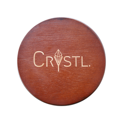 Crystl. Candles wooden lid to go on top of our crystal candles.