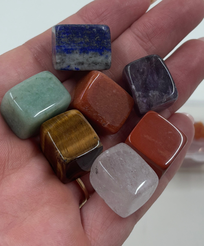 7 Chakra Tumble Stone Set